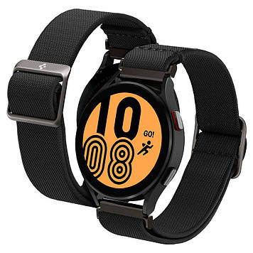 Ремінець Spigen для Samsung Galaxy Watch 4/5/5 PRO (40/42/44/45/46 MM) - Fit lite, Black (AMP04040)