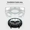 Захисне скло Spigen для Galaxy Watch 5 Pro (45mm) EZ FiT GLAS.tR (2шт), (AGL05346), фото 9