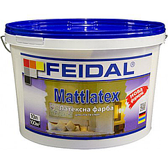 Інтер'єрна фарба латексна Feidal Mattlatex матова 10л