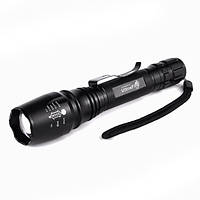 Фонарик з зумом UltraFire E6 CREE XML-T6 Zoom 680 Lm