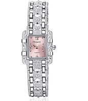 Жіночий наручний годинник зі сріблястим браслетом код 422 продаж