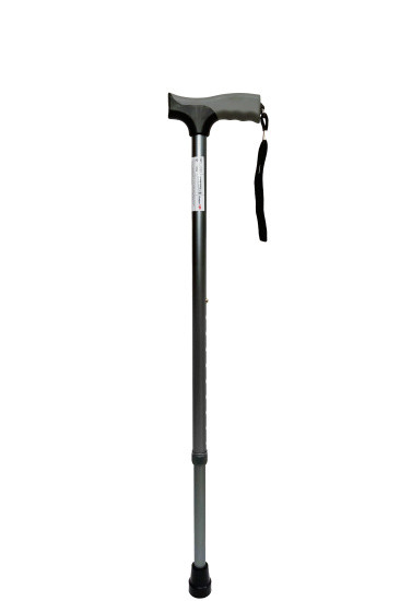 Тростина алюмінієва телескопічна 11874/SZ-G сіра, фото 1