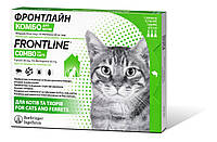 Frontline Combo (Фронтлайн Комбо) капли на холку для кошек №3 пипетки по 0.5 мл