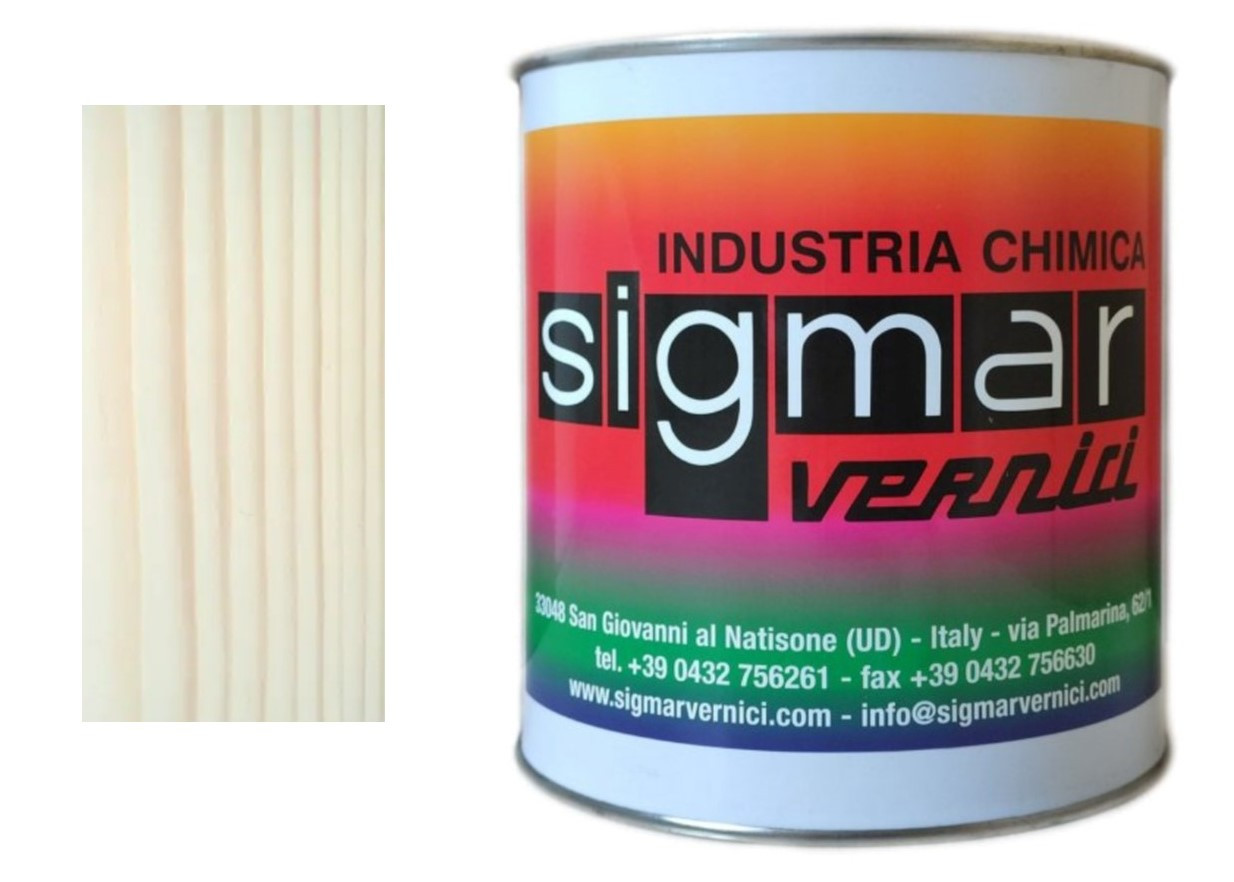 Тікова олія для деревини Sigmar Vernici VOT 0058 (Італія), Білий