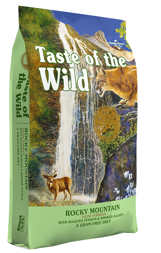 Сухий корм для котів усіх порід та віку Taste of the Wild Rocky Mountain Feline з косулею та лососем 2 кг (2591-HT18)