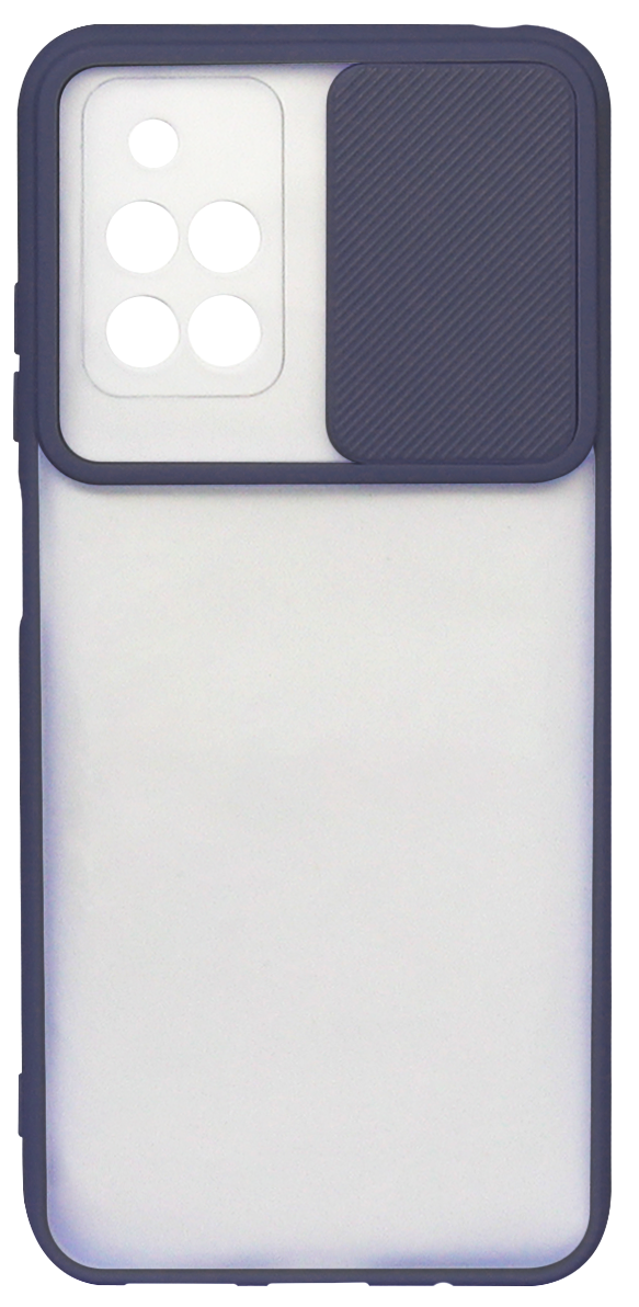Накладка Xiaomi Redmi 10 bamper Camshield Mate TPU Темно-синій