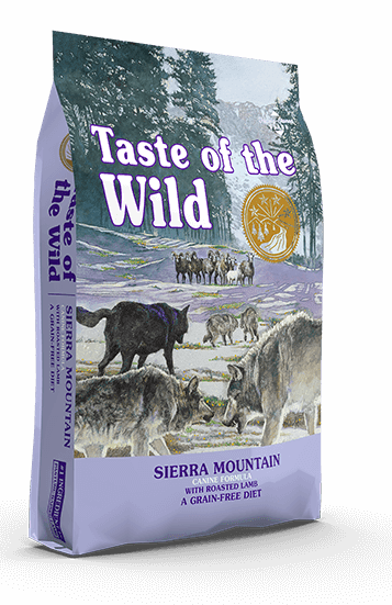 Сухий корм для собак усіх порід та стадій життя Taste of the Wild Sierra Mountain Canine з ягнятим 2 кг (2573-HT18)