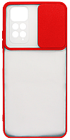 Накладка Xiaomi Redmi Note 11/Note 11S bamper Camshield Mate TPU Червоний