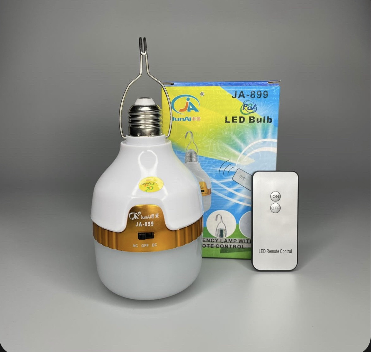 LED лампа аварійного освітлення E27-8W на акумуляторі 1200mAh, фото 1