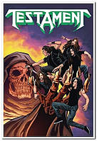 Testament американская группа - плакат
