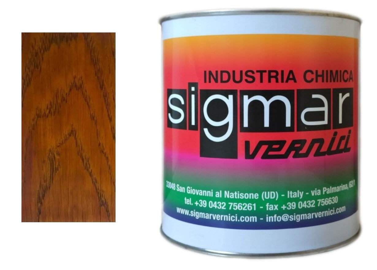 Тікова олія для деревини Sigmar Vernici VOT 0058 (Італія), Темна Іржа