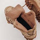 Зимові тактичні черевики, тактичне взуття на флісі Грім Койот, фото 5