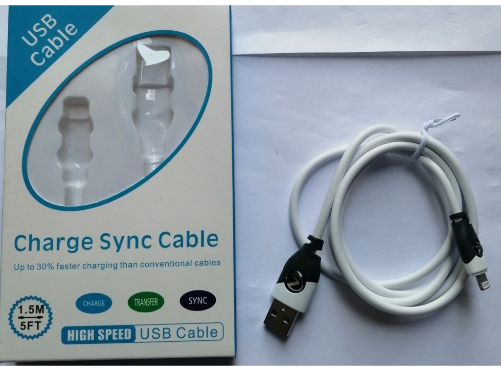 USB кабель iPhone (KS-C511) Арт.39152 HIGH SPEED