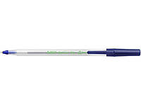 Ручка кулькова Round Stic Eco , синій, 60 шт/уп без ШК на ручці bc8932402 ТМ BI 7Копійок