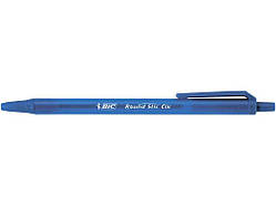 Ручка кулькова Round Stic Clic , синій 20шт bc926376 ТМ BIC