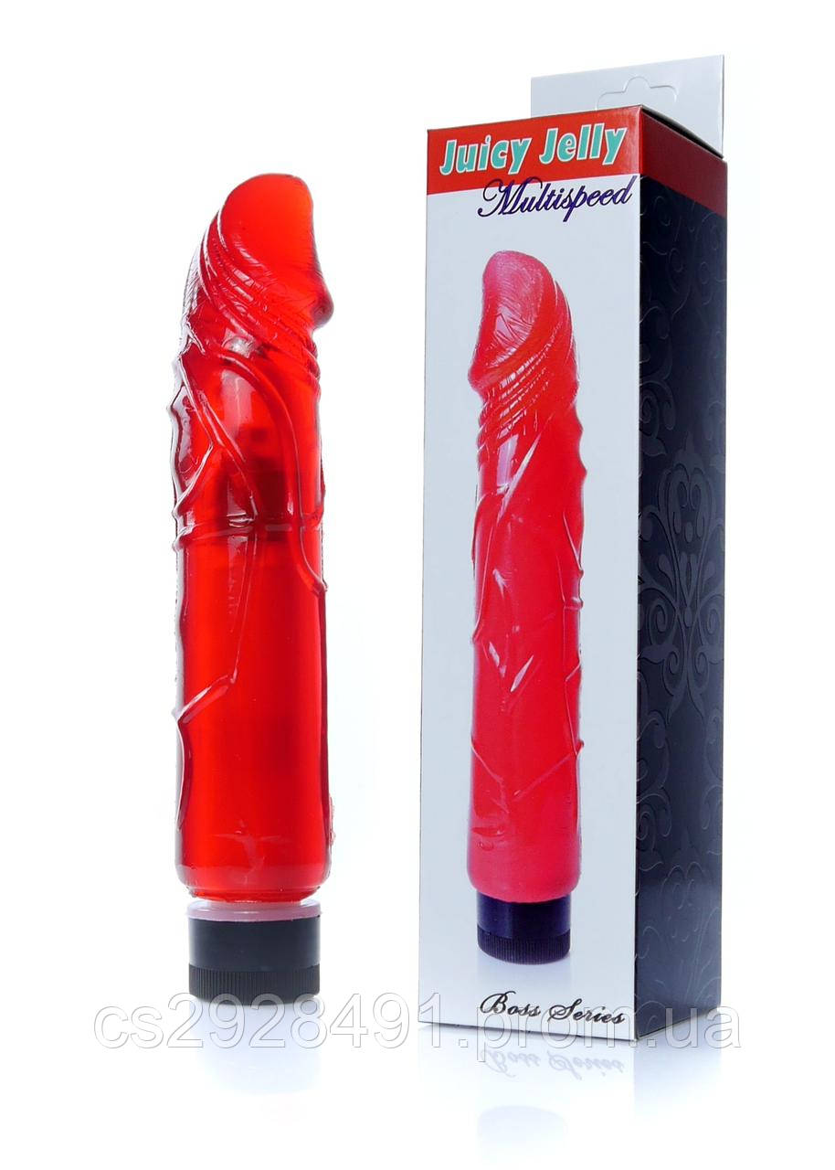 Вібратор  Juicy Jelly Multispeed Red