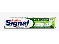 Зубна паста Herbal Fresh 75мл ТМ Signal 7Копійок