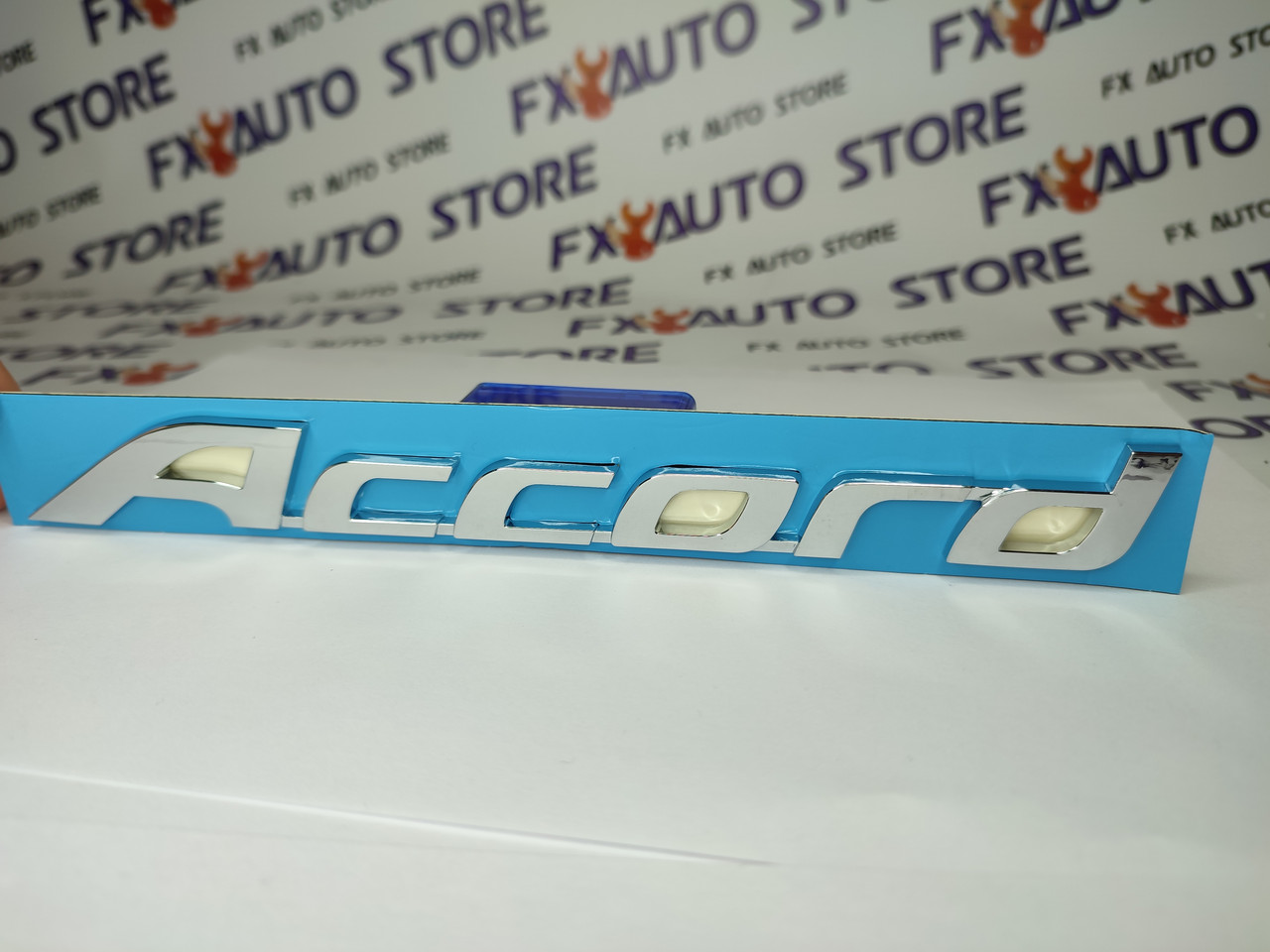 Емблема Логотип шильдик букви ACCORD Honda Хром 220х25 мм