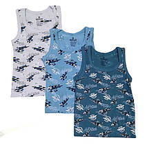 Майки дитячі для хлопчиків TM Baykar Туреччина оптом р.2 (110-116 см)