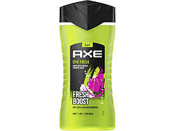 Гель для душу 3 в 1 Epic Fres 250 ТМ AXE