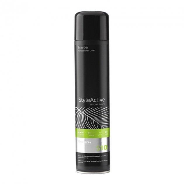 Лак для волосся середньої фіксації Erayba S10 Flex Spray, 500мл
