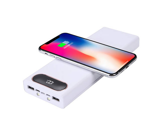Power Bank Повербанк TRY 20000mAh с БЕСПРОВОДНОЙ зарядкой PD-QC 3.0 ...