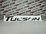 Емблема шильдик логотип TUCSON 220*30 мм ХРОМ для HYUNDAI, фото 3