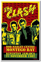 The Clash британская музыкальная группа - постер