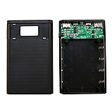 Бокс 4 х 18650. Box універсальна батарея з дисплеєм Power Bank UPS Павербанк. Безперебійник. LED-ліхтарик, фото 2