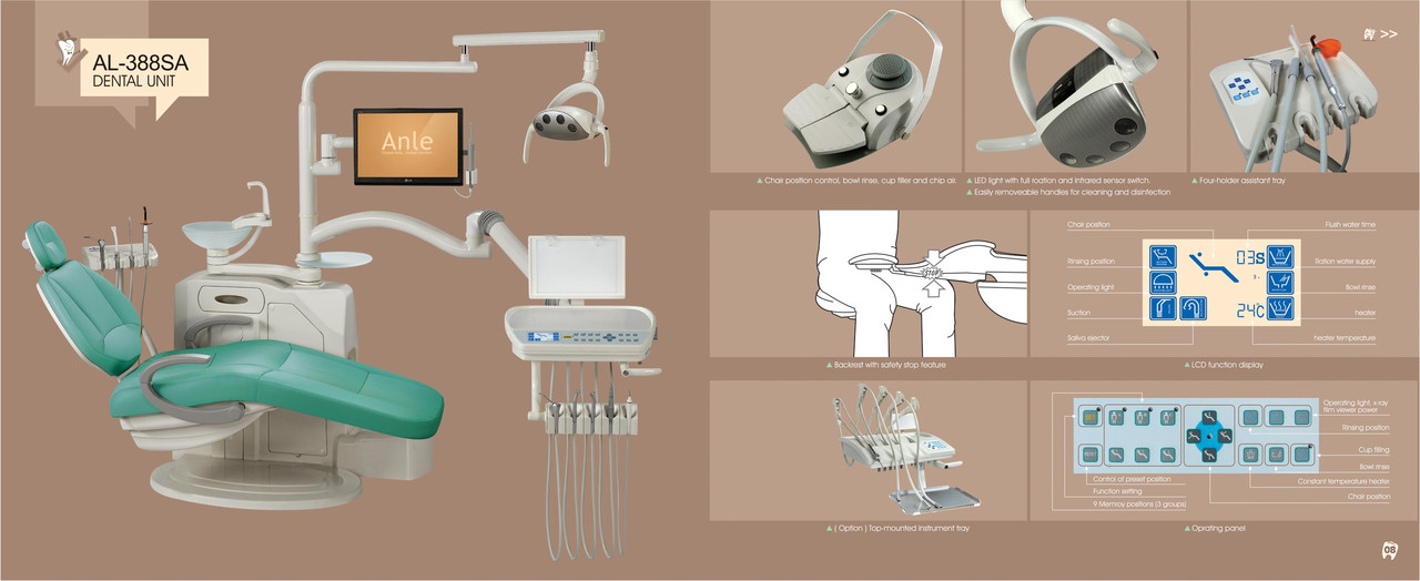 Стоматологічна установка Anle 398 SA