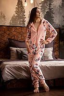 Пижама-комбинезон с карманом на попе (Попожама) L