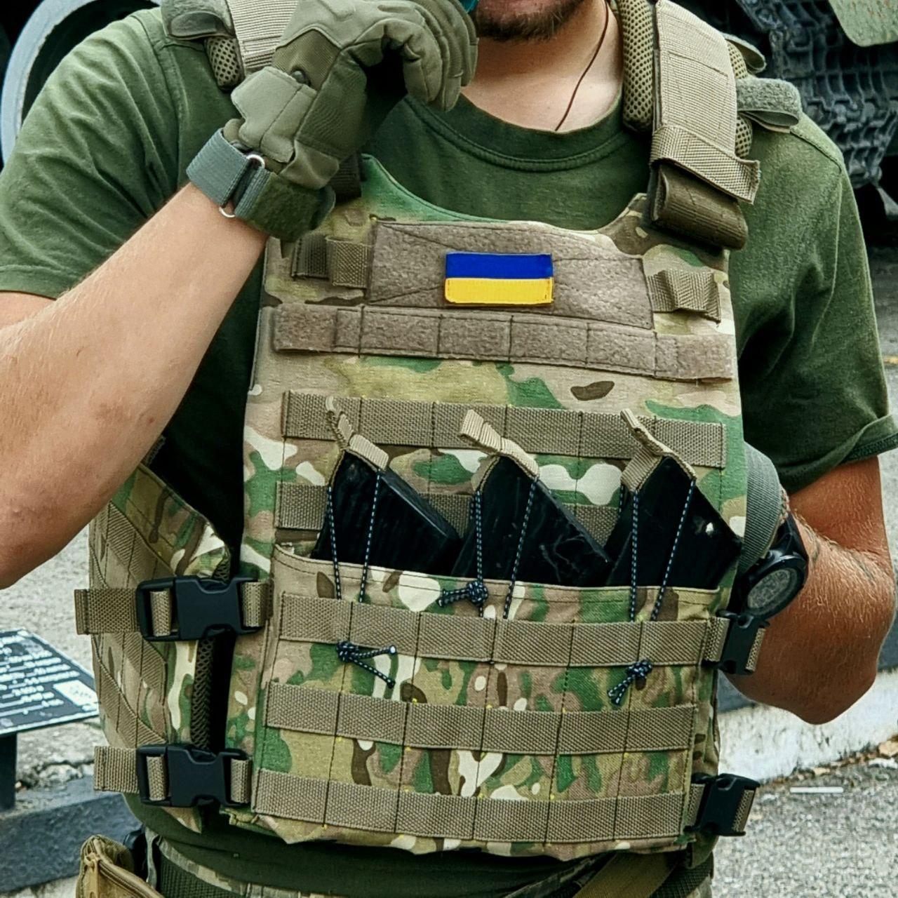 Чохол плитоноска камуфляжна cordura 1000d