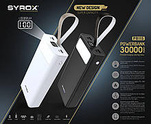 Зовнішній акумулятор 30000 SYROX