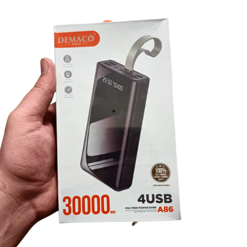 Портативна зарядка 30000 Demaco A86