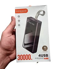 Портативна зарядка 30000 Demaco A86