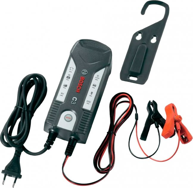Заряджання акумулятора автомобіля Bosch C3