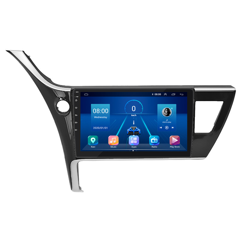 Al Штатна автомагнітола для Toyota Corolla 11 (E160, E170) Рестайлінг 2015-н.в. екран 10" 2/32Gb Wi-Fi GPS Base, фото 1