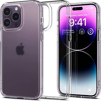 Чохол Spigen для iPhone 14 Pro - Ultra Hybrid, Frost Clear (ACS04967)