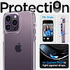 Чохол Spigen для iPhone 14 Pro - Ultra Hybrid, Frost Clear (ACS04967), фото 8