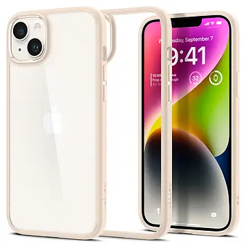Чохол Spigen для iPhone 15 Plus / 14 Plus - Ultra Hybrid, Sand Beige (ACS04898)