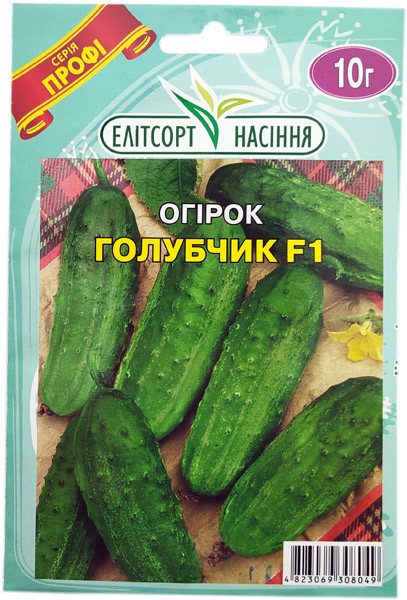 Раннє насіння огірків Голубчик F1 10 г, фото 1