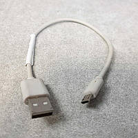 Компьютерные кабели, разъемы, переходники Б/У Кабель Micro USB короткий