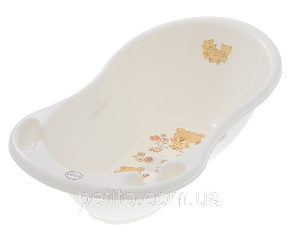 Ванна дитяча Teddy Bear 86 см white pearl
