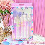 Набір 5 пензликів для макіяжу Ruby Face, фото 3