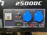 Генератор Loncin LC 2500DC 230V 2.2kVA бензин, фото 5