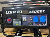 Генератор Loncin LC 2500DC 230V 2.2kVA бензин, фото 3