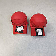 Спортивний захист для боксу і єдиноборств Б/У Перчатки для карате Budo-Nord WKF Approved Red