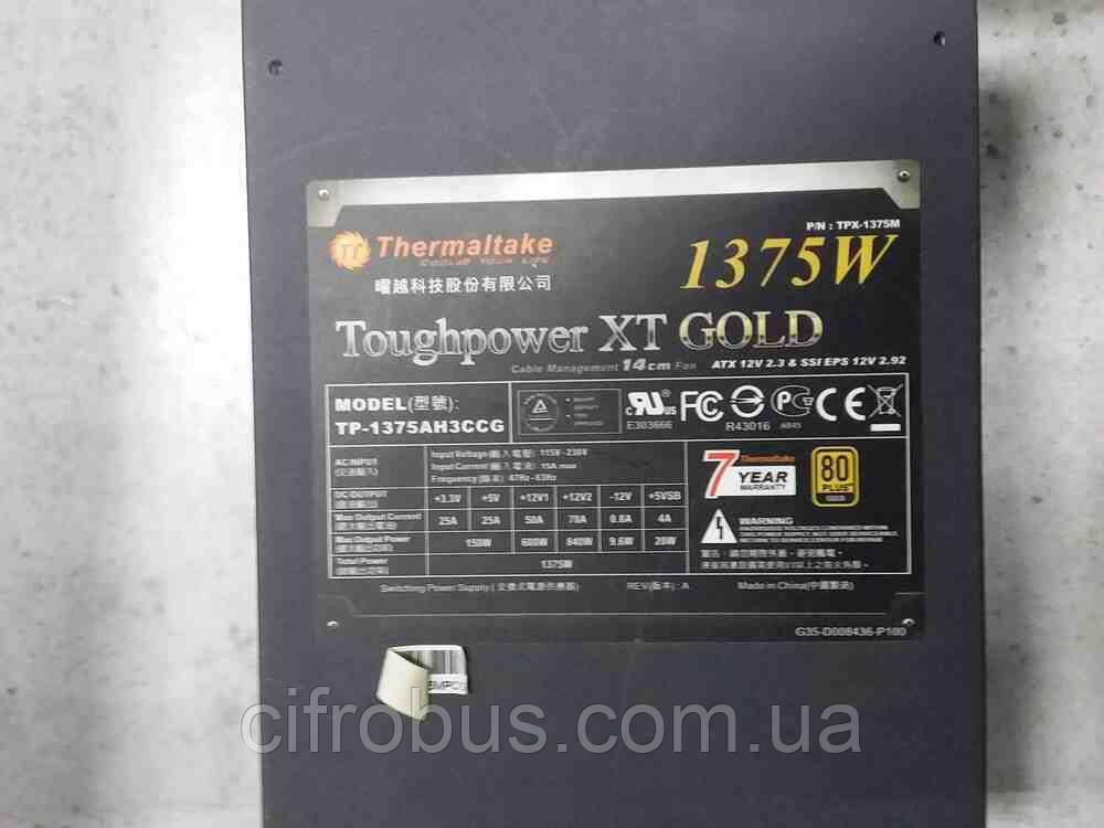Блоки живлення для комп'ютерів Б/К Thermaltake Toughpower XT Gold 1375W