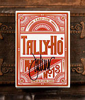 Карты игральные Tally-Ho Card Con с автографом Джексона Робинсана