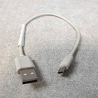 Комп'ютерні кабелі, роз'єми, переходи Б/У Кабель MicroUSB короткий